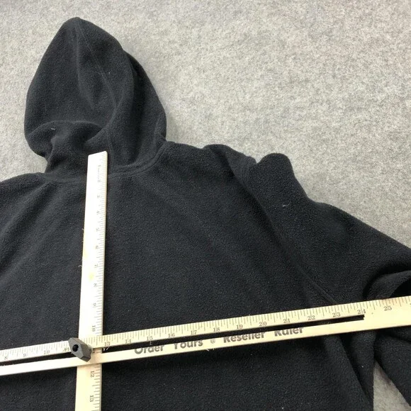 Disney Mickey Mouse Hoodie Womens 2XL Black Zip Up Fleece Sweatshirt Plus Size - Picture 12 of 13